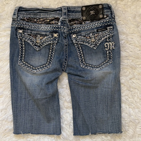 Miss Me Cut-Off 11” Denim Shorts, Size 29 - Picture 5 of 12